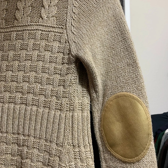 Kaisley Cardigan Sweater, Being Gold - Picture 5 of 12